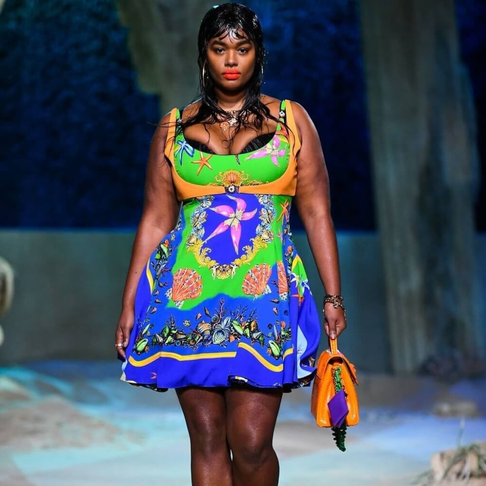 The curve models killing it at SS21 Fashion Shows